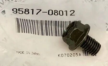 Yamaha bolt, flange 95817-08012-00 oem new