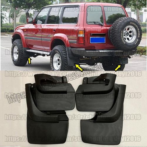 For toyota land cruiser 1993-1997 fzj80 lc80 front rearmud guards flaps splash