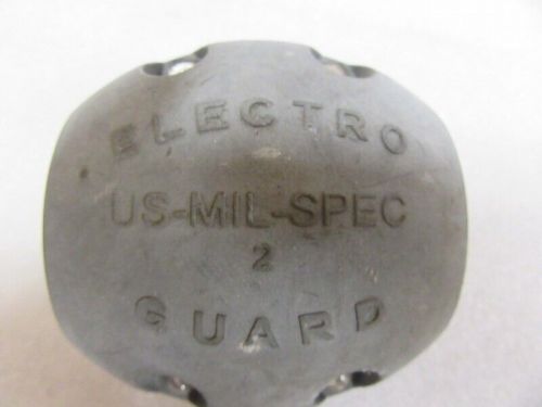 L3 electro guard us-mil-spec zinc anode 3/4&#034; oem new factory boat parts