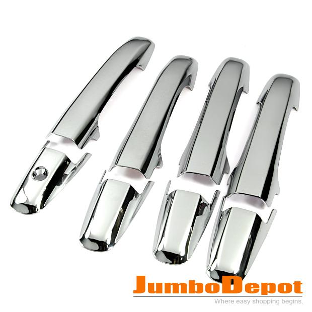 Chrome door handle covers kit new fits for honda civic 4dr sedan 2006 07 08-2011