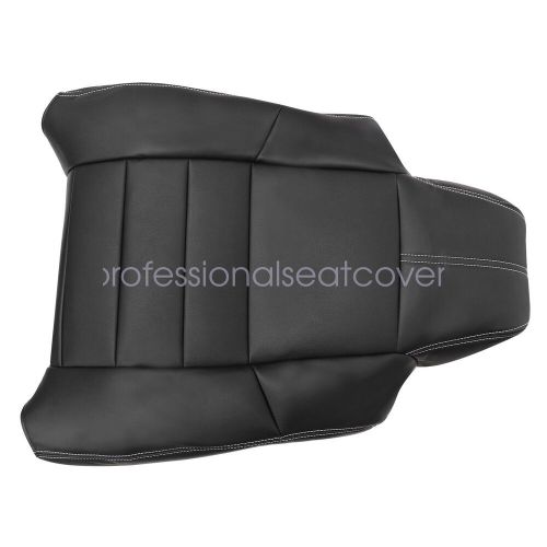 Fits 08-10 ford f250 f350 super duty lariat xlt both side top seat cover black