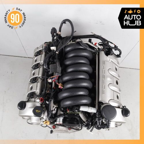 03-06 porsche cayenne 955 turbo 4.5l v8 engine motor assembly oem