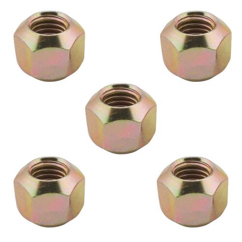 5/8 course double sided lug nuts 5 pk. 1&#034; socket wheel imca double-sided lugnuts