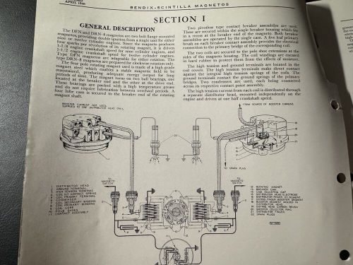 Bendix scintilla magnetos types dfn &amp; drn-8 service instructions