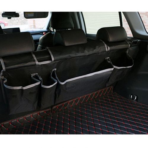 Car organizer interior seat back storage bag auto stowing tidying