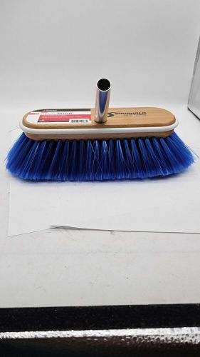 Shurhold 10&#034; deck brush extra soft blue nylon 975