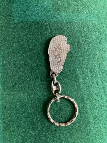 Alfa romeo gtv shaped key ring blue 19