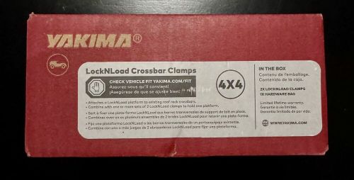 Yakima locknload crossbar clamps