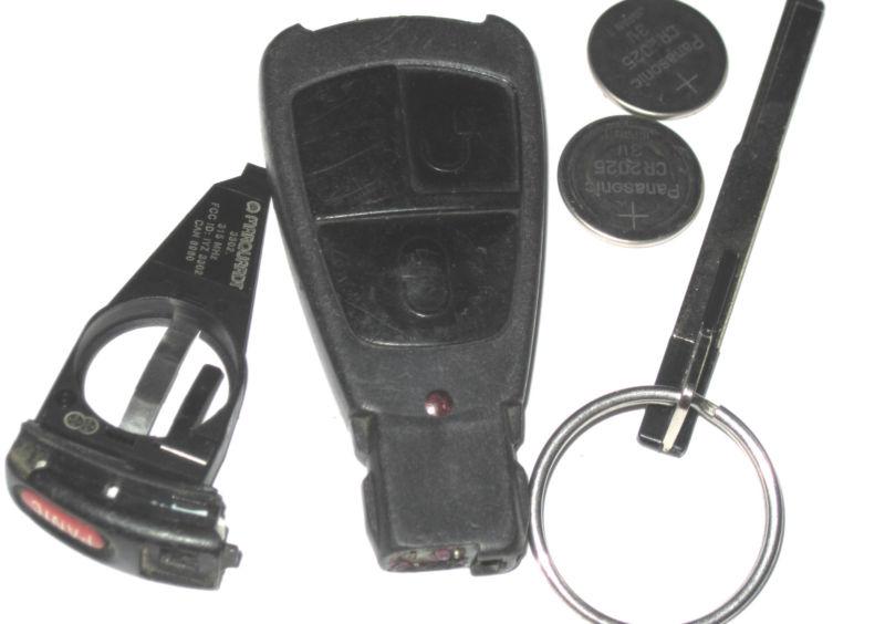  1997-99 mercedes benz smart key keyless remote new uncut clicker keyfob iyz3302