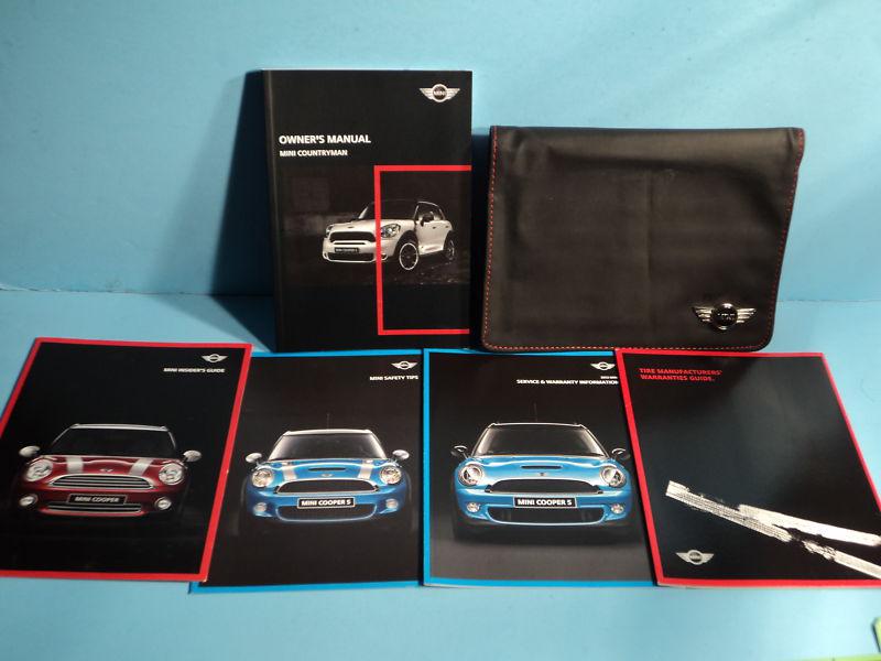 12 2012 mini countryman owners manual