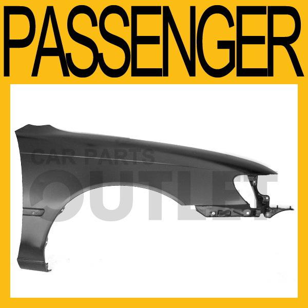 1993-1997 toyota corolla sedan primed fender dx le r/h