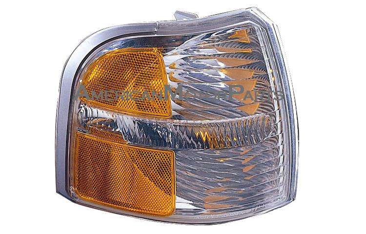 Passenger side replacement park turn signal corner light 03-04 ford explorer