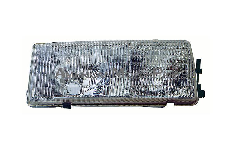 Right passenger side replacement headlight chevy buick oldsmobile - 16519236