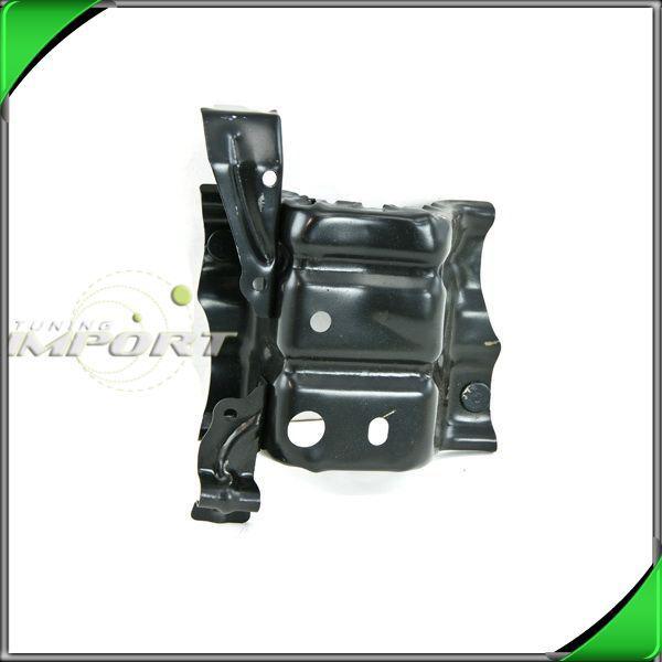 00-02 echo driver left front bumper cover support mounting bracket arm brace blk