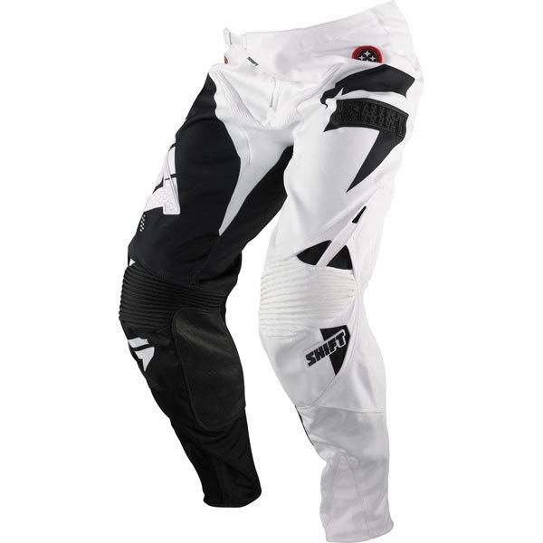 Black/white w34 shift racing faction skylab pants 2013 model