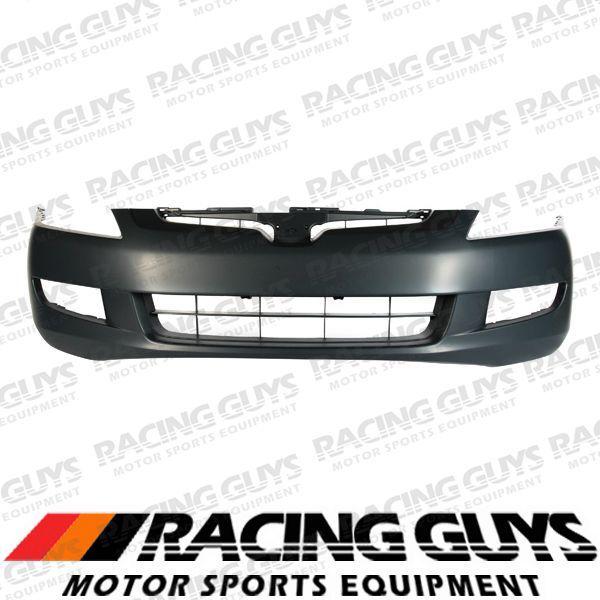 03-05 honda accord v6 2dr front bumper cover primered facial plastic ho1000212