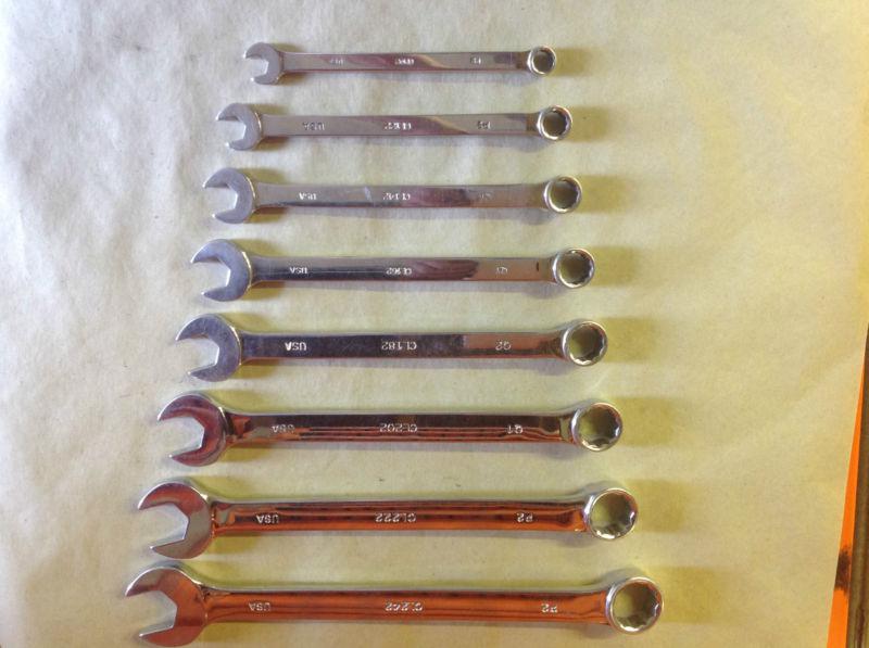 Mac tools combination wrenches standard