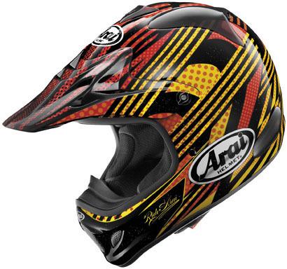 New arai vx-pro-3 offroad/motocross adult helmet, resolution yellow, 2xl/xxl