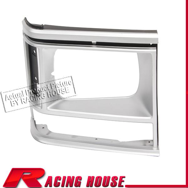 Passenger side frame head light lamp door bezel 87-90 dodge caravan gran right