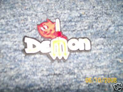 Dodge dart demon pitchfork logo hat jacket patch