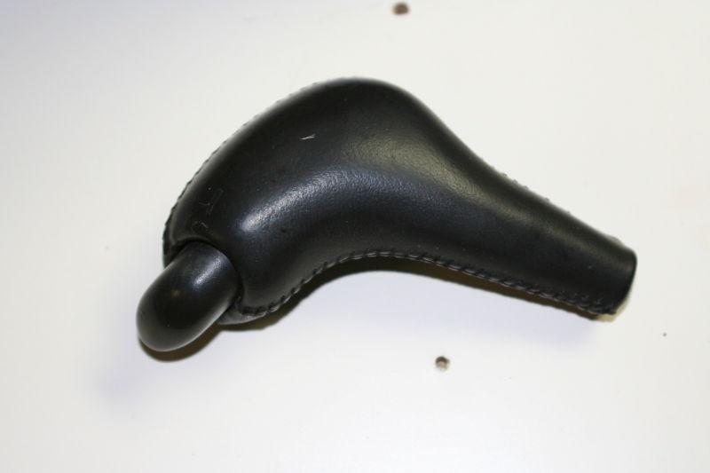 99 to 2004 oldsmobile alero black leather shifter shift knob handle