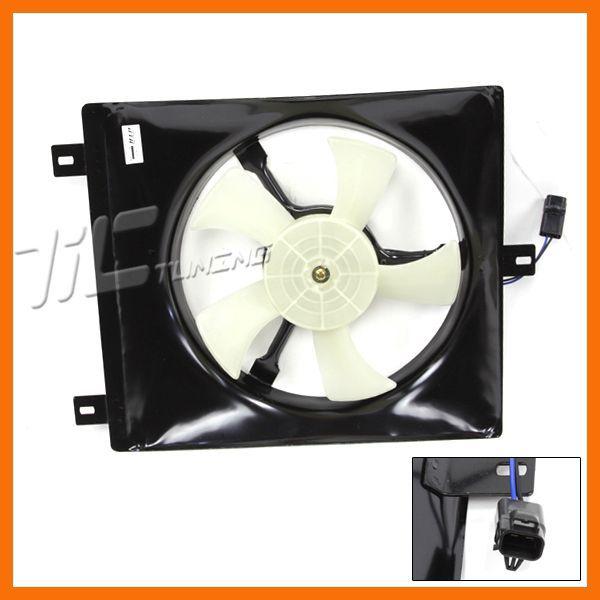 Toyota camry ac condenser electric fan assembly motor shroud blade passenger rh