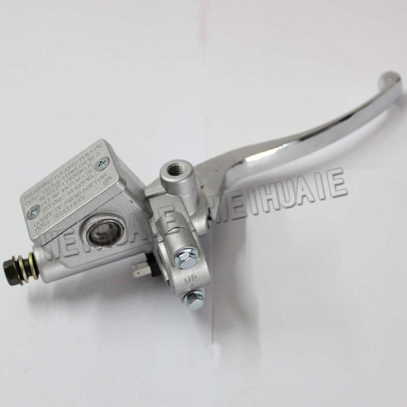 New front hydraulic brake master cylinder for honda cm450 silver