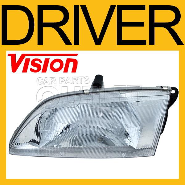 98-99 mazda 626 left head lamp light assembly composite type replacement new lh