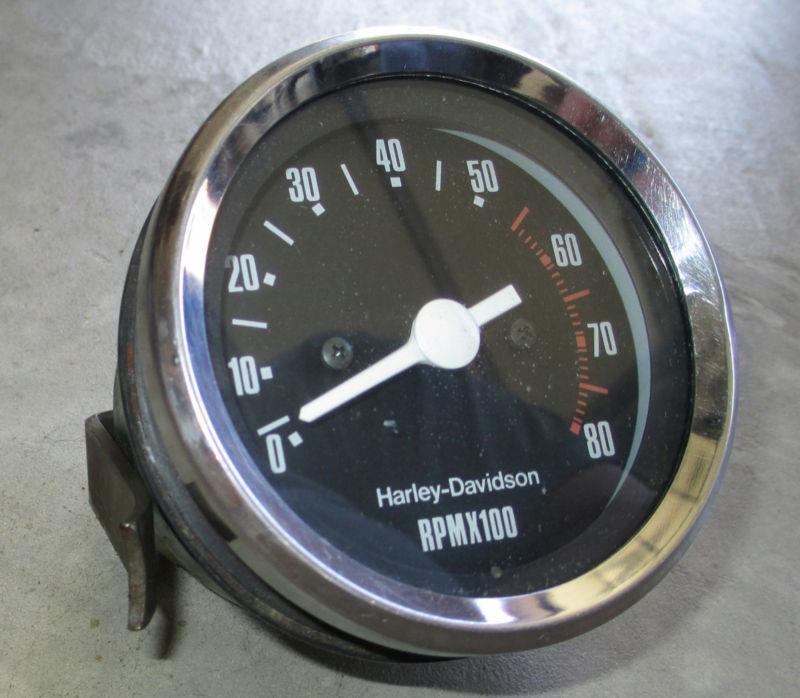 Harley shovelhead fx super glide lowrider xl sportster tachometer oem part