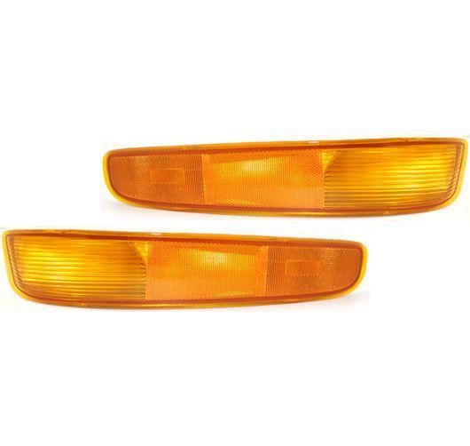 Pair set left & right buick avenue 97-05 side marker corner lights lamps