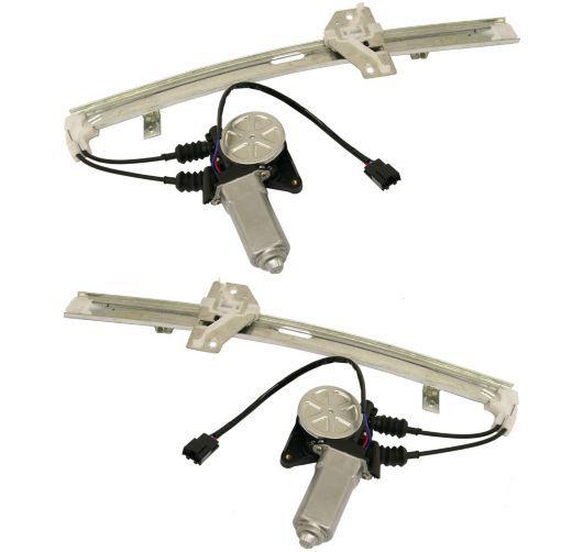 90-93 honda accord power window regulators with motor rear pair set