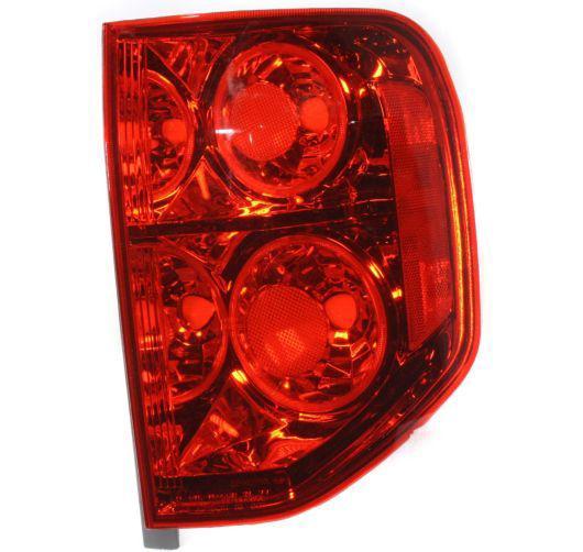 New passengers taillight taillamp housing assembly sae dot 03-05 honda pilot