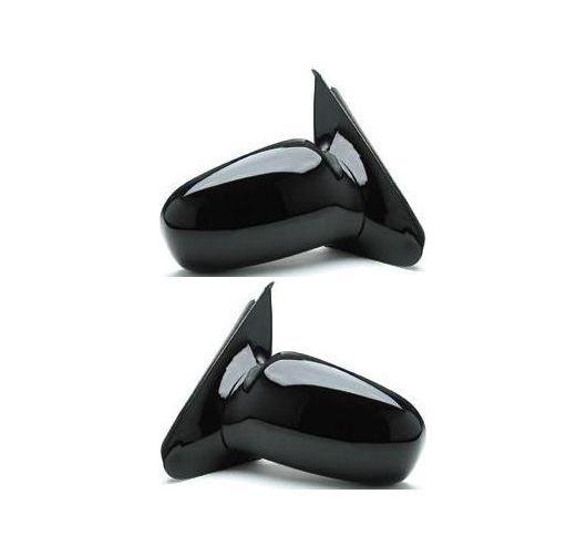 95-05 cavalier sunfire 2 door coupe black side manual mirrors pair set