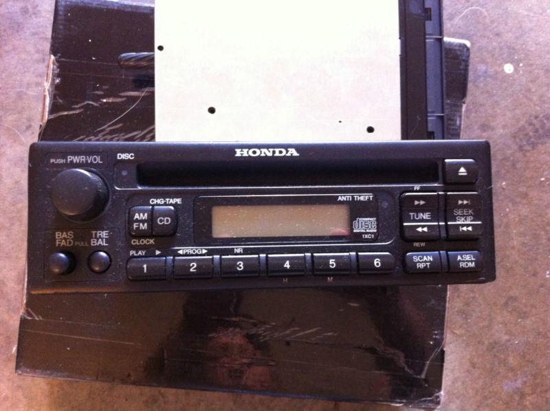 99-2000 honda civic coupe oem factory cd radio player