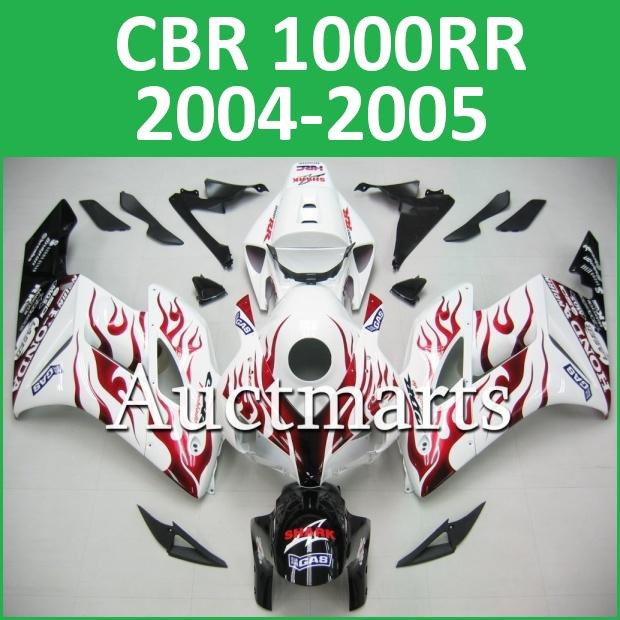 Fit honda 04 05 cbr1000rr cbr 1000 rr 2004 2005 fairing kit abs plastics d22 c03