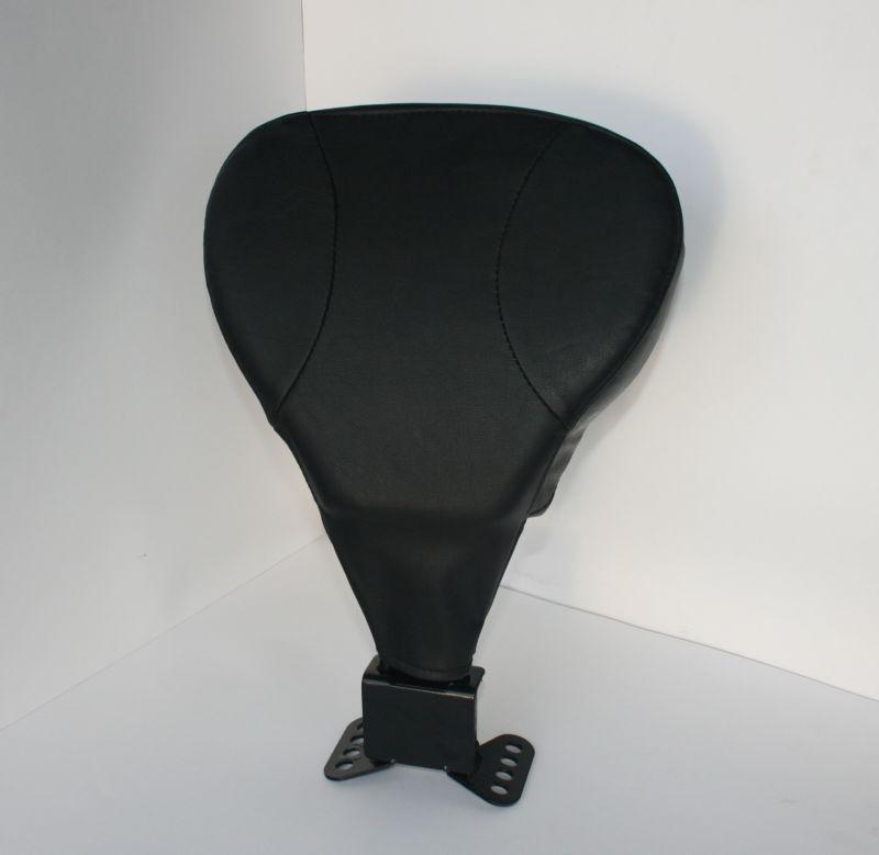 Detachable rider backrest for harley davidson touring street glide flhx 88-2008