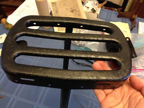 Harley davidson 1940s50s hummer 125 165 lightweight luggage carrier rear fender