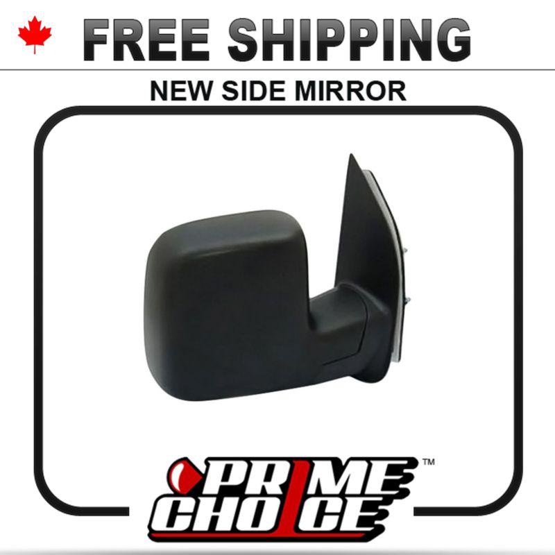 New manual passengers side door mirror