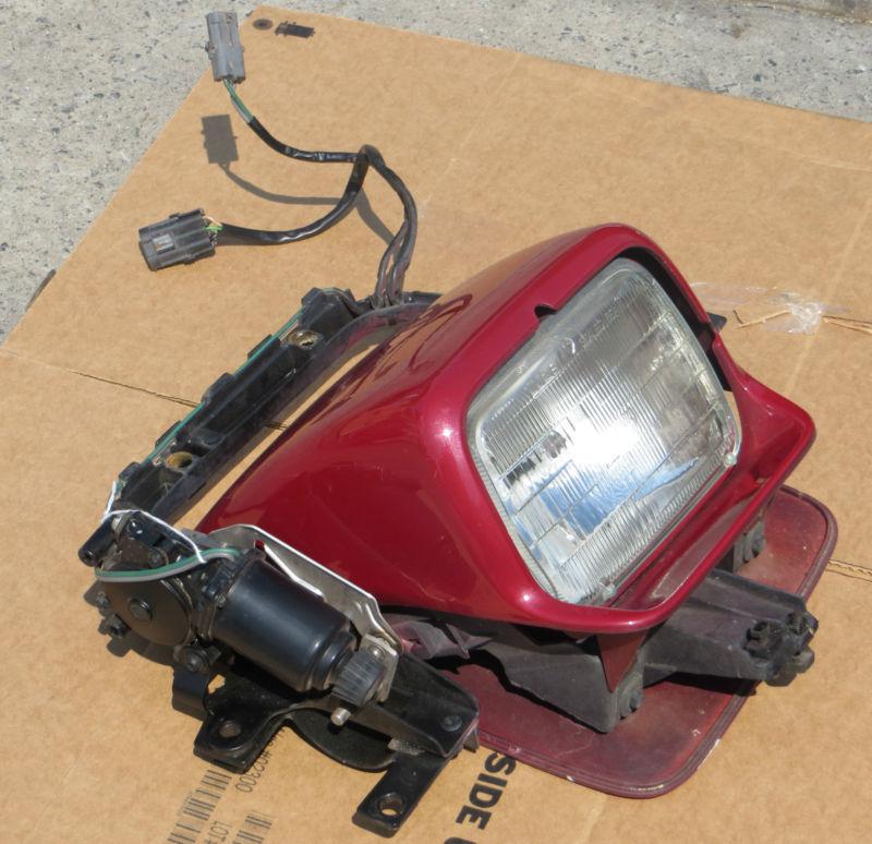 88-90 corvette driver headlight assembly great working condition c4 tpi 