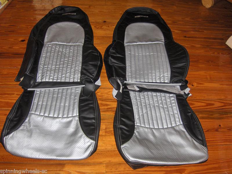 Corvette z06 2007 leather car seat covers, brand new, never installed!