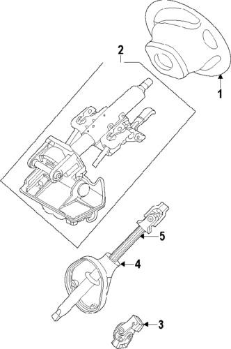 Ford 9l8z3b676a genuine oem factory original lower shaft