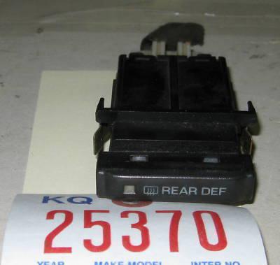 Lincoln 92 town car rear defogger/defroster switch 1992