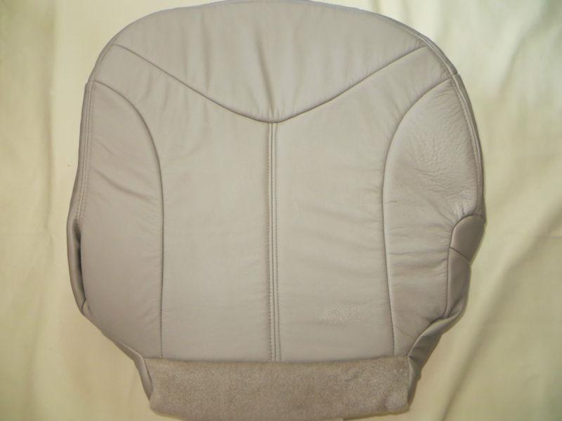 2001-02 gmc -yukon  driver side leather seat cover color code # 522 tan