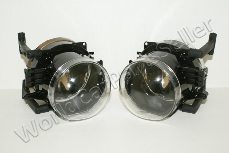 Bmw 7 series e65 e66 facelift 2005-2008 fog lights driving lamps pair 2006 2007 