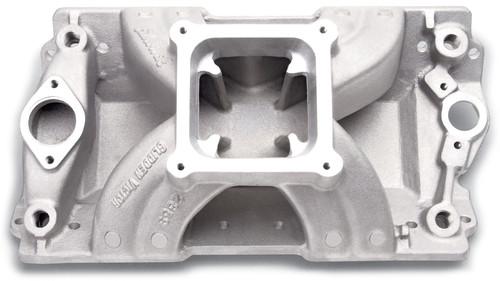 Edelbrock 2859 victor glidden 18 deg. chevy; intake manifold