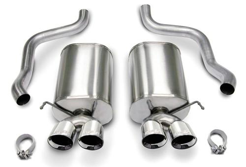 Corsa performance 14108 sport axle-back exhaust system 09-11 corvette