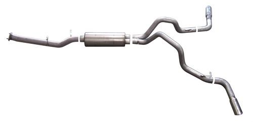 Gibson performance 5632 split rear; dual exhaust kit