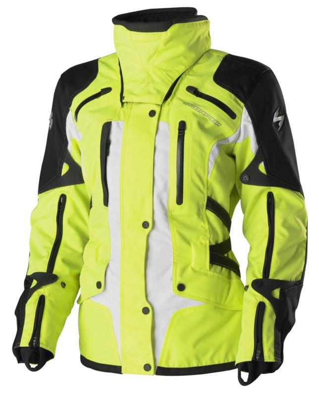 Scorpion xdr fury motorcycle jacket - neon - xl