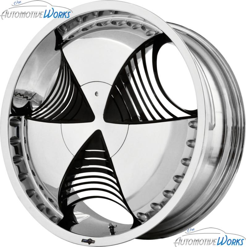 1 - 22x8.5 envy pelle 5x114.3 5x4.5 5x108 5x4.25 +38mm chrome wheel rim inch 22"