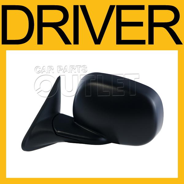 98-01 ram truck manual driver side mirror textured manual fold 99-02 r2500 flat